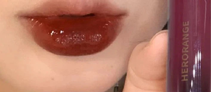Smoked Grape Purple Red Lip Glaze Mirror Water Lip Gloss Moisturizing Liquid Lipstick Clear Tint Makeup Korean Women Cosmetics