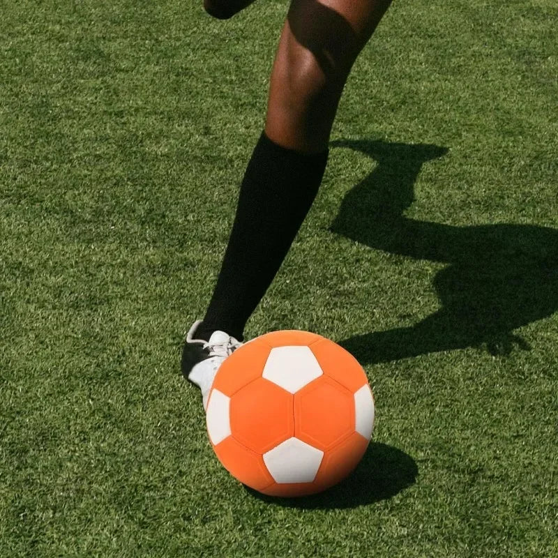 Size 3，4，5 Portable Football Toy Soccer Ball Sport Curve Ball Reusable Training Football Ball for Outdoor & Indoor Match
