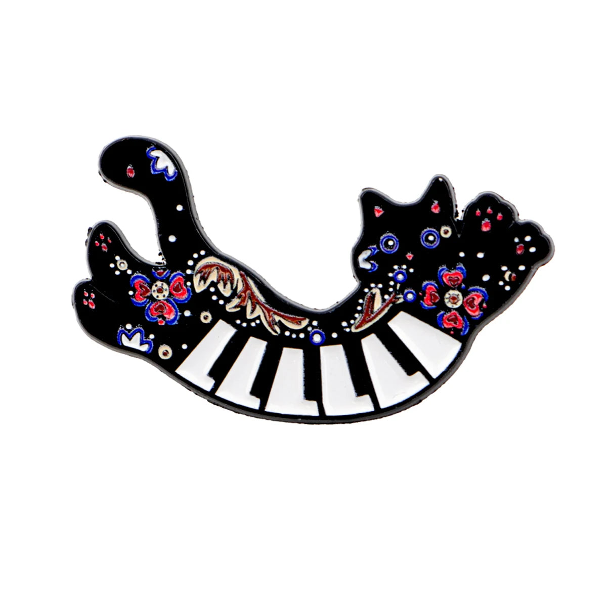 Autism Quotes Enamel Pins ADHD Brooches Black Cat Badge Lapel Pin For Backpack Clothes Accessories Medical Jewelry Birthday Gift