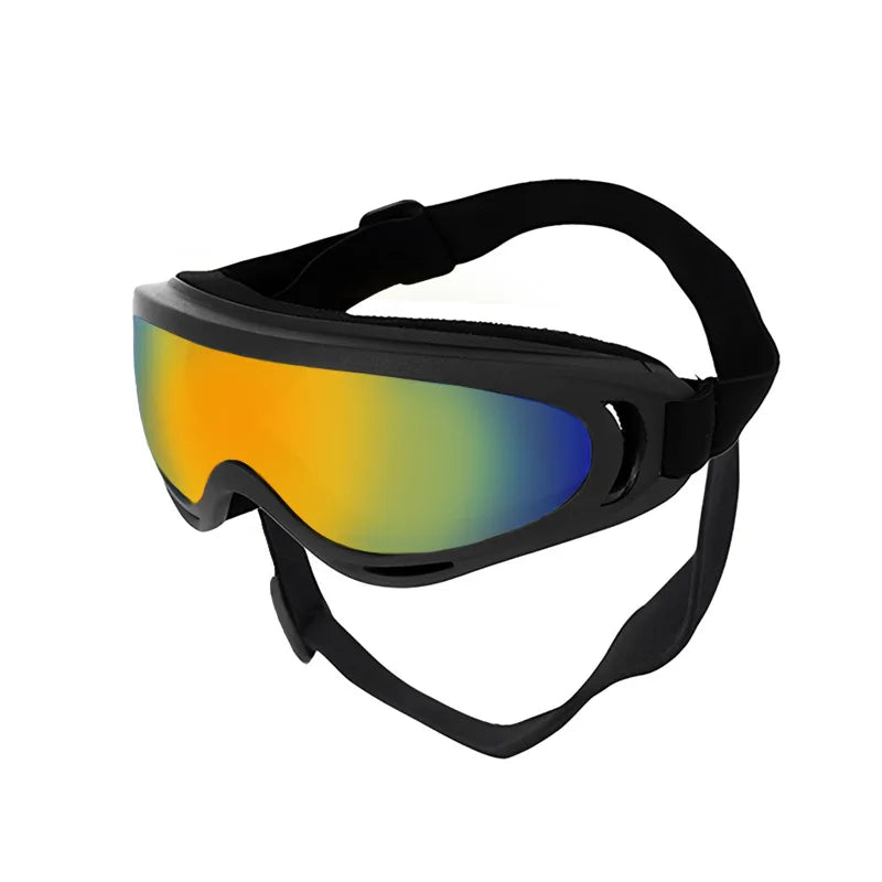 Pet Adjustable Dog Goggles Sunglasses Anti-UV Sun Glasses Eye Wear Protection Black Widely Used Dog Sunglasses Pet Dog Supplies