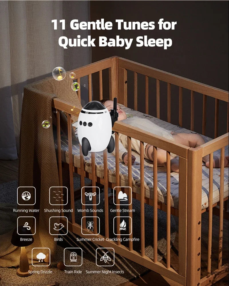 Baby Rocker Portable Baby Bouncer Can Play Lullabies To Help Babies Fall Asleep Baby Sleep Aid Newborn Essentials Best Gifts
