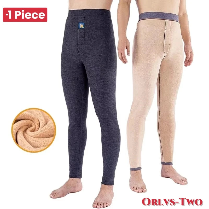 Thermal Underwear Men's Winter Clothes Fleece Keep Warm Pants Soft comfortable Underpants Sleepwear Breathable Thermo Leggings