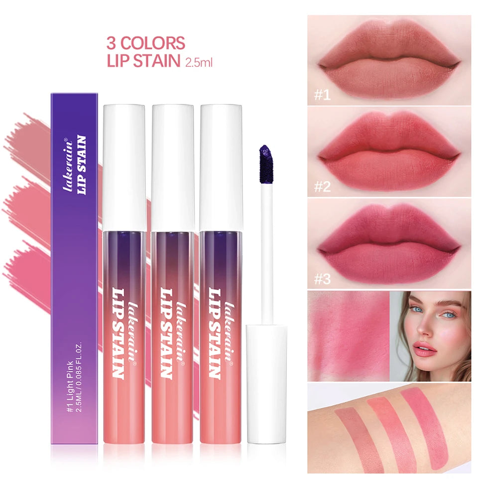 Long Lasting Lip Inks Korean Matte Lip Tint Peel Off Matte Tick for Lips Stick Free Shipping Liquid Lipstick Waterproof Makeup