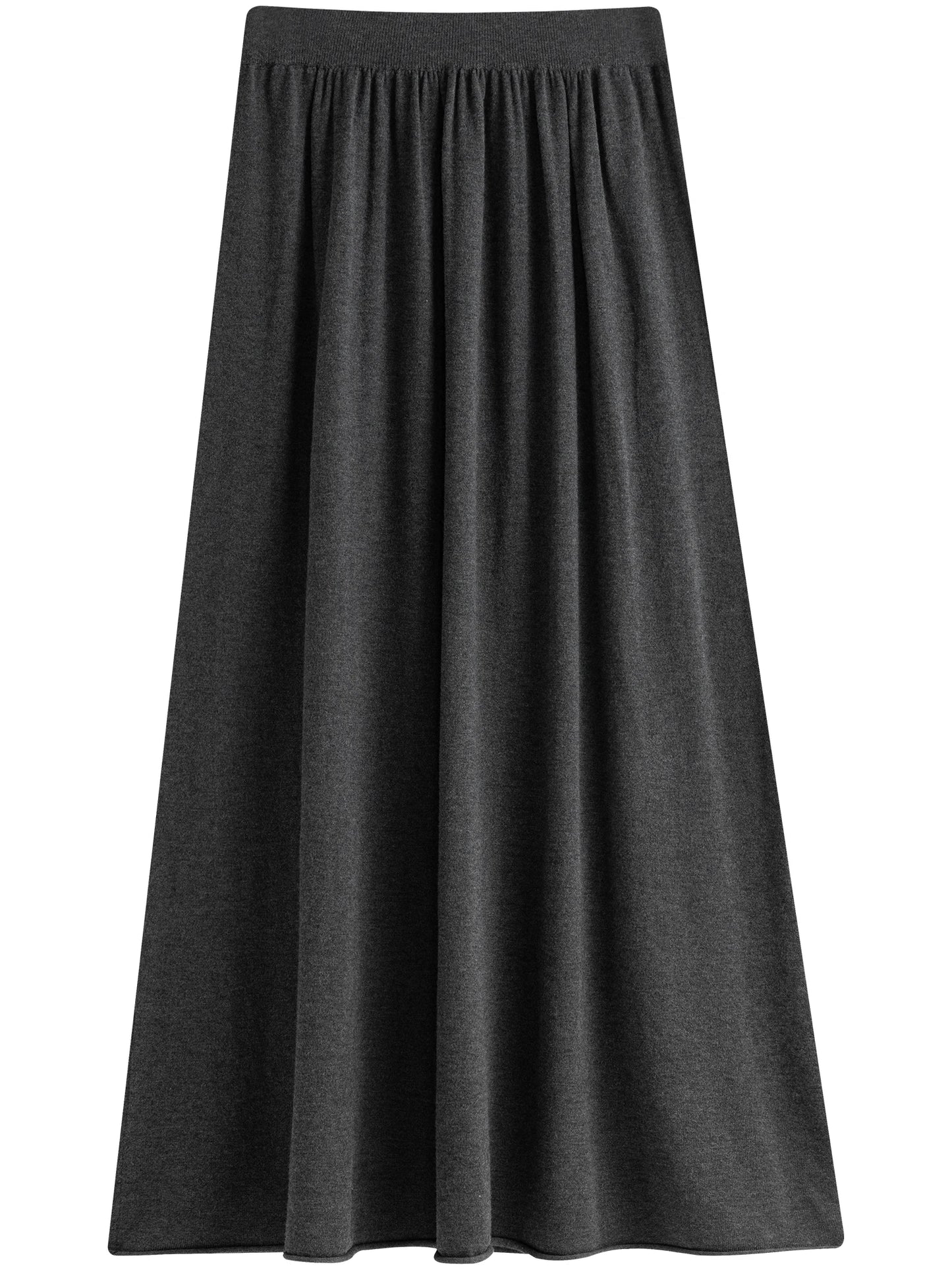 FSLE Wool Knitted Suit For Women 2024 Autumn New Elegant All-match Casual Top Skirts Female Two-pieces Suit 24FS13043 24FS13044
