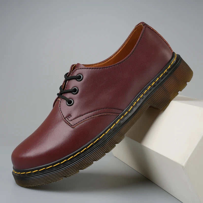 Men's genuine leather formal shoes work shoes classic business casual leather shoes fashionable women's shoes plus size shoes