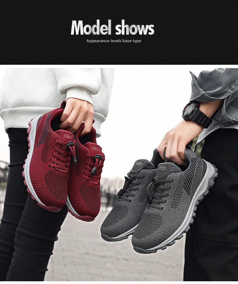 2025 Women Sneakers Fashion Platform Lace Up Casual Sports Shoes Comfortable Running Ladies Vulcanized Shoes Female Footwear