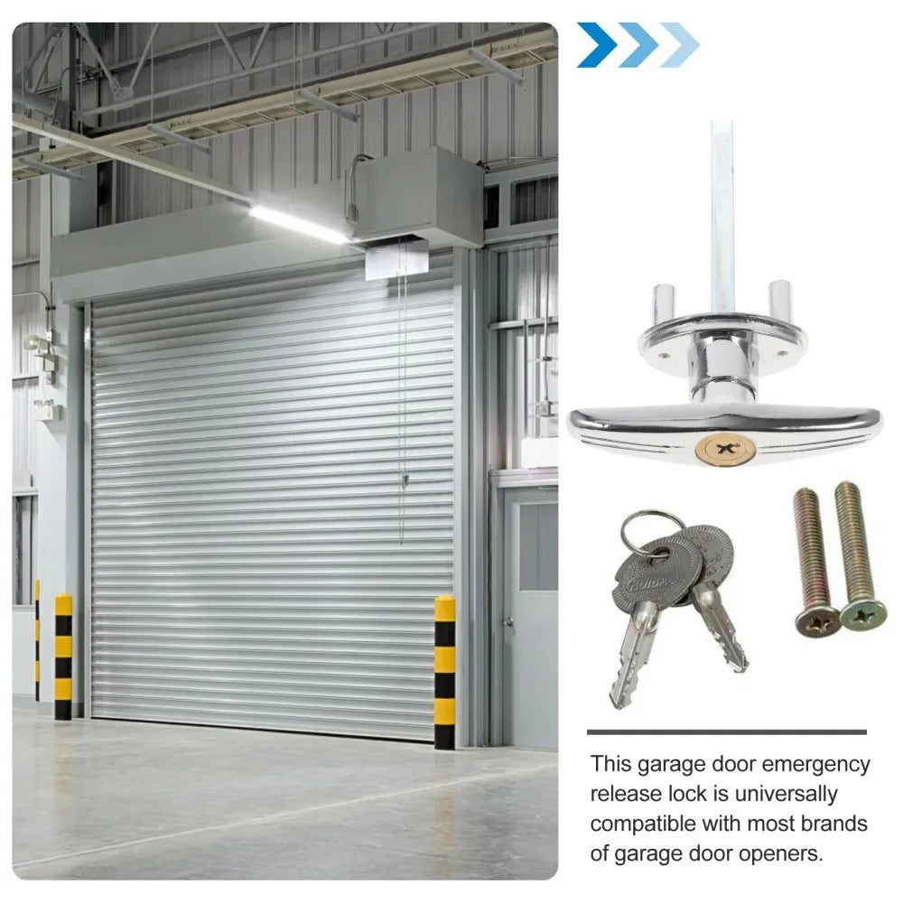 Garage door parts shutter locks garage door accessories emergency lock core pulling lock steel core pulling lock