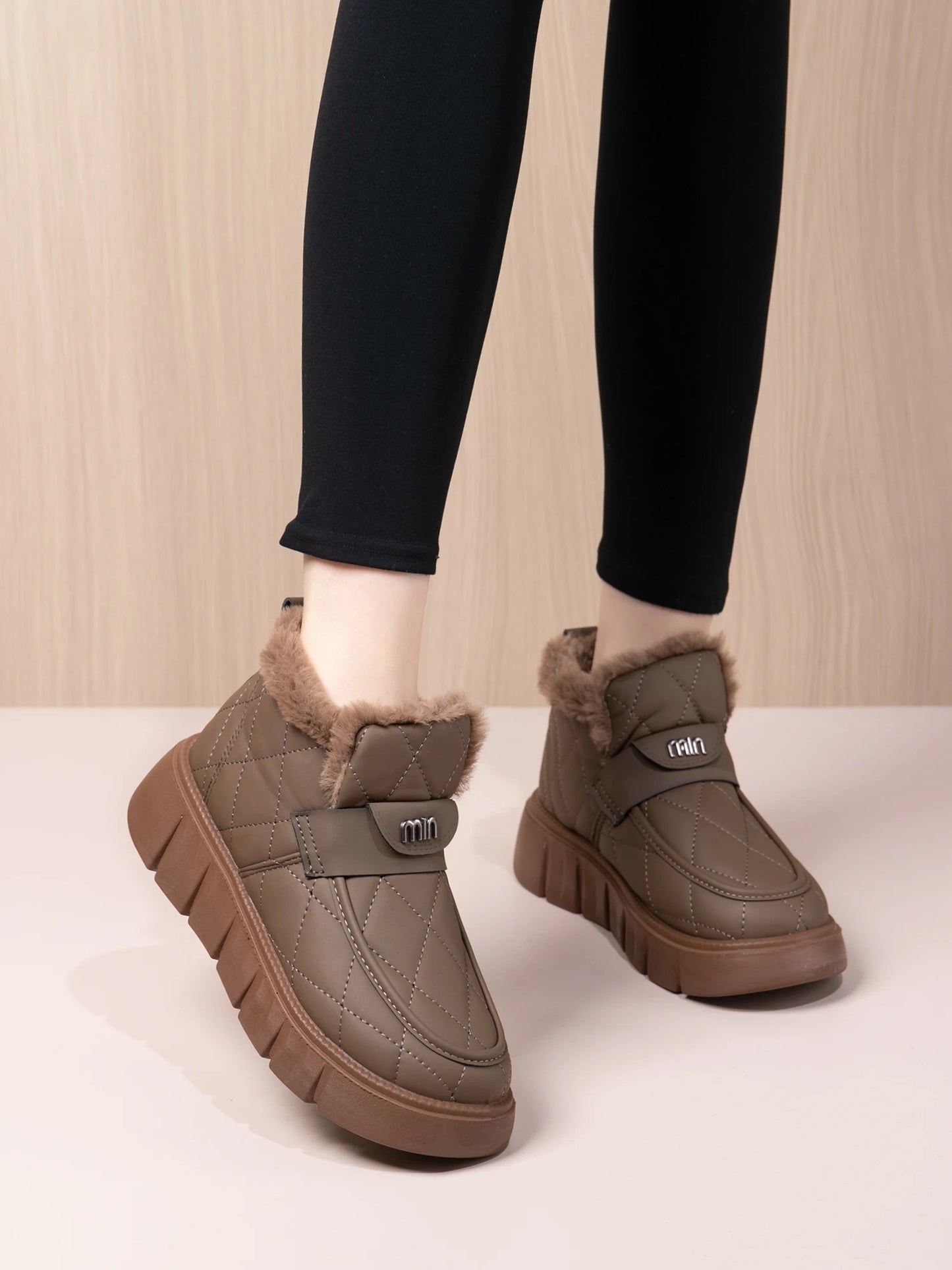 2026 Winter New Arrival Women's Shoes Thick Bottom Anti-Slip Wear-Resistant Cold-Proof Warm Comfortable Free Shipping