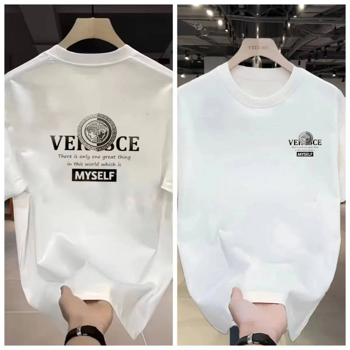 2026 Fashion Brand Printed Shirt - Summer High-End Luxury Men's and Women's Cotton Short-Sleeved T-Shirts - Fashion Shirts