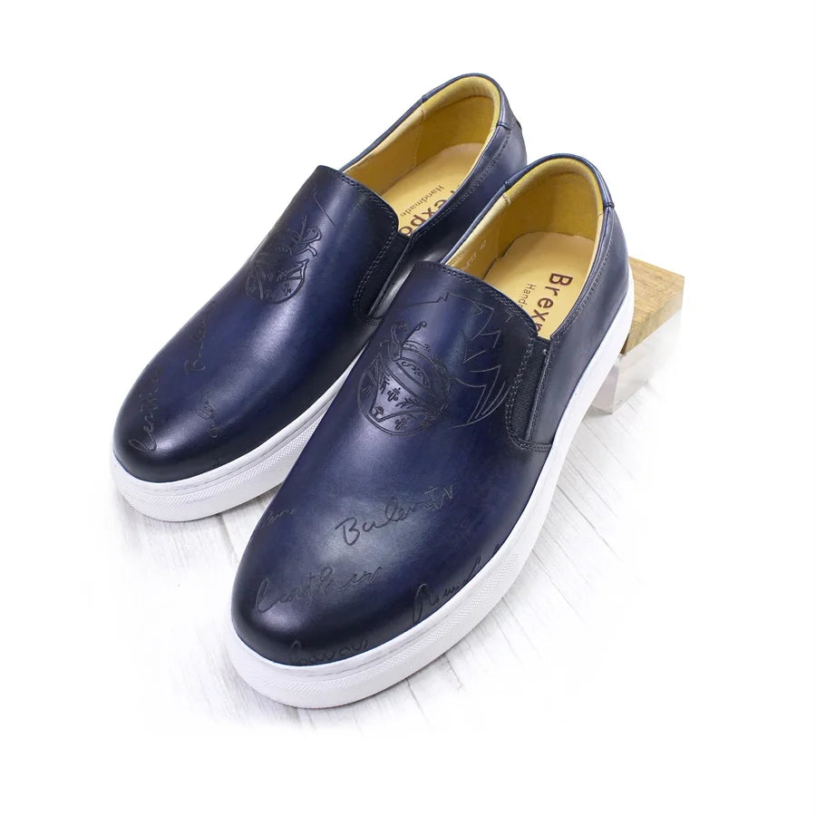 Genuine Leather Casual Men's Shoes High-grade Handmade Fashion Comfortable Leather Shoes Daily Dating Loafers Formal Party Shoes