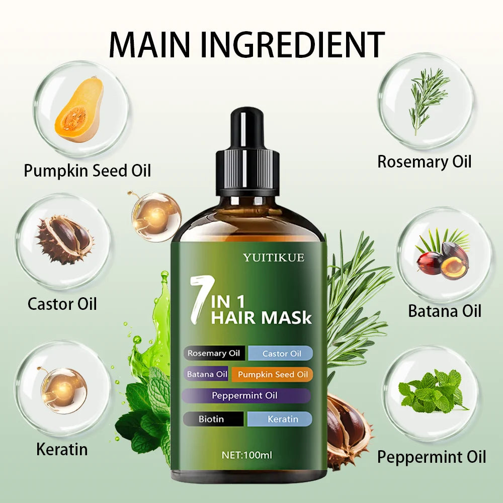 Hair Strengthening Oil Gentle Strengthening Essential Oil Nourishing Oil for Dry Hair Reduces Hair Dryness Quick Moisturization