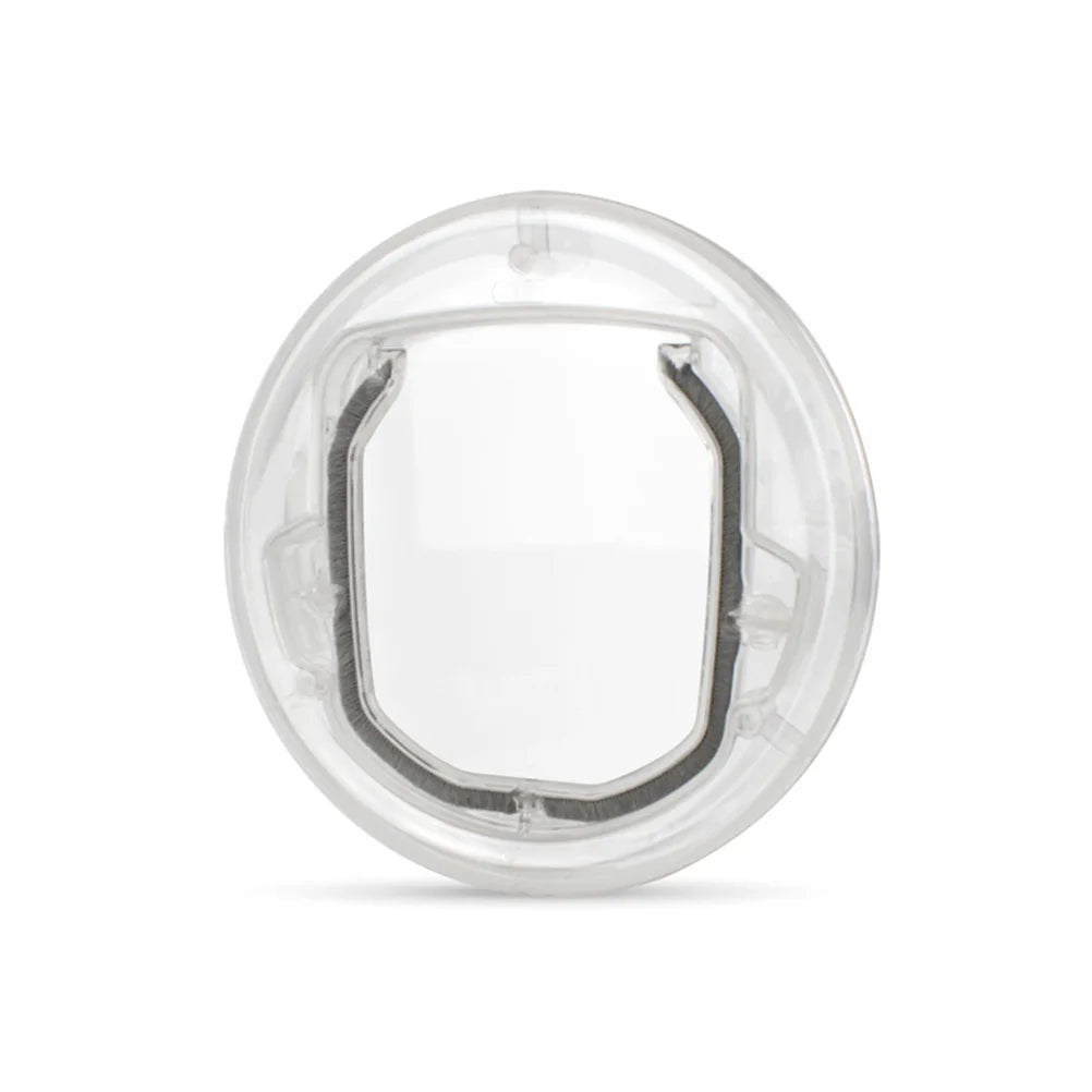 Easy Install Pc Pet Door Hole Round Cat Entry Exit Stable Structure Magnetic Design