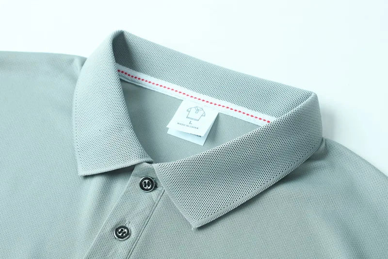 New Men's Loose Comfortable and Fashionable Polo Shirt Versatile in Spring Autumn Trends High-quality and Comfortable Top