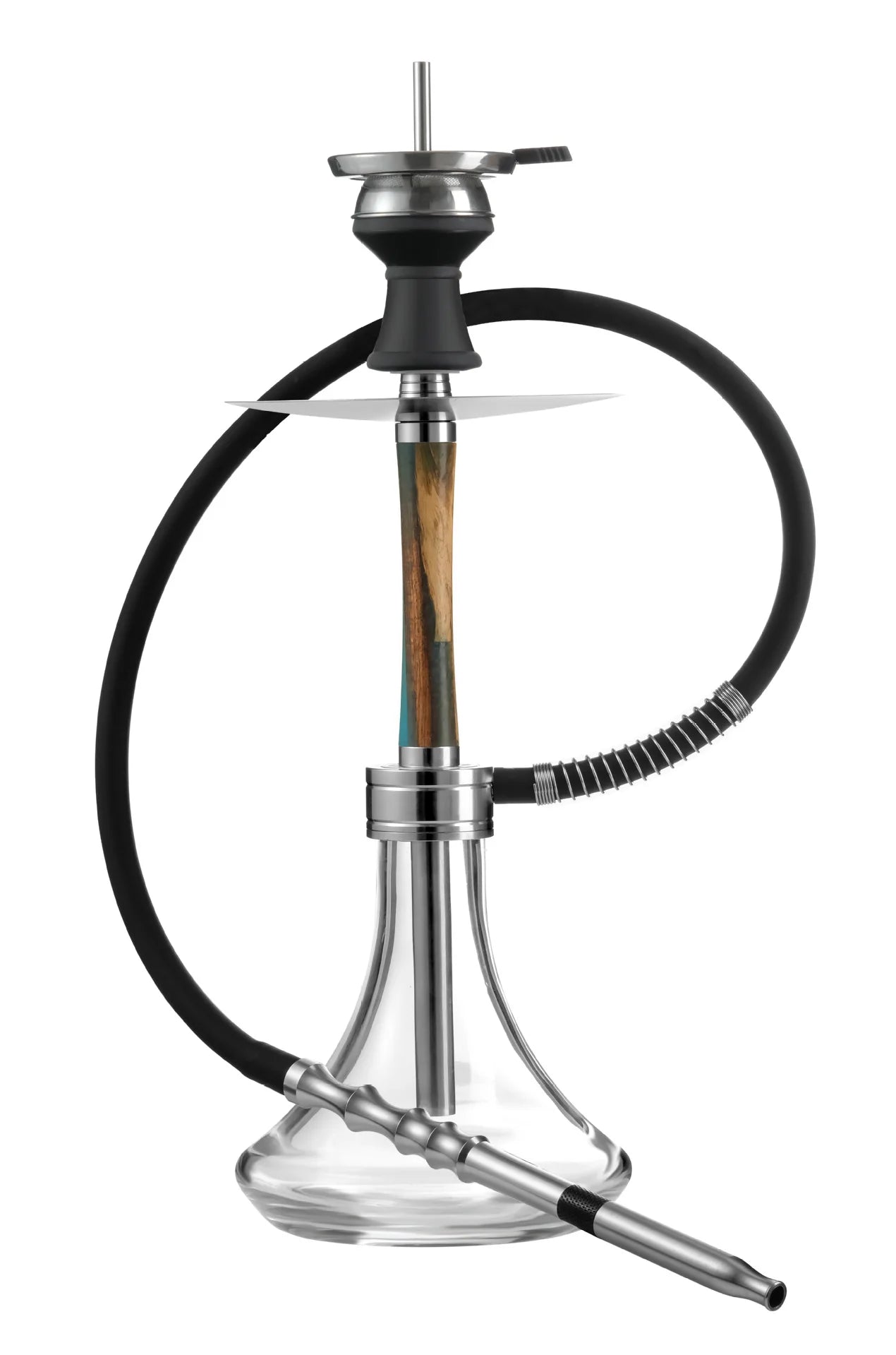 Arabian Shisha 8-hole Outlet Aluminum Alloy Hookah Set Smoking Set