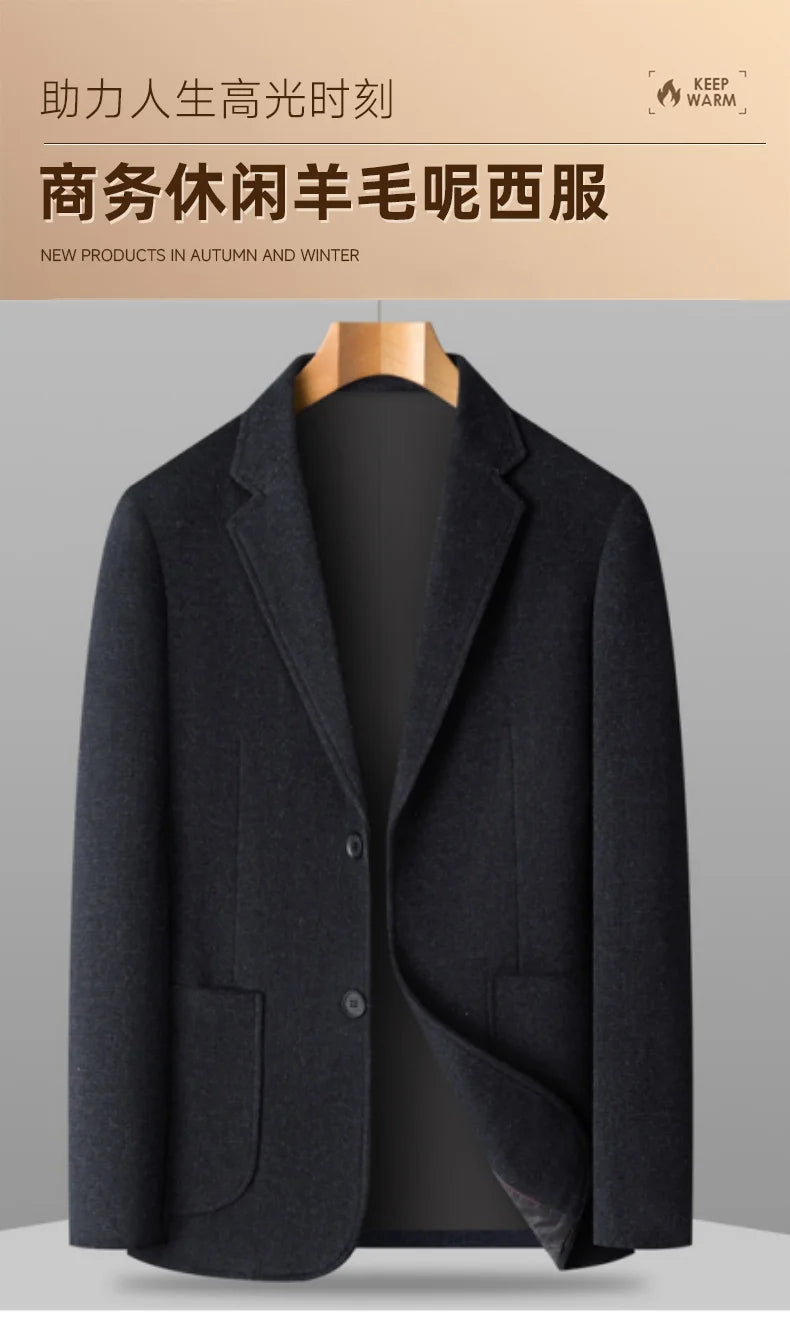 Spring, Autumn and Winter Woolen Men's Suits, Wool Suits, Cashmere Men's Jackets, Woolen Suits, Men's Suit Jackets, Woolen Coats, Suit Jackets