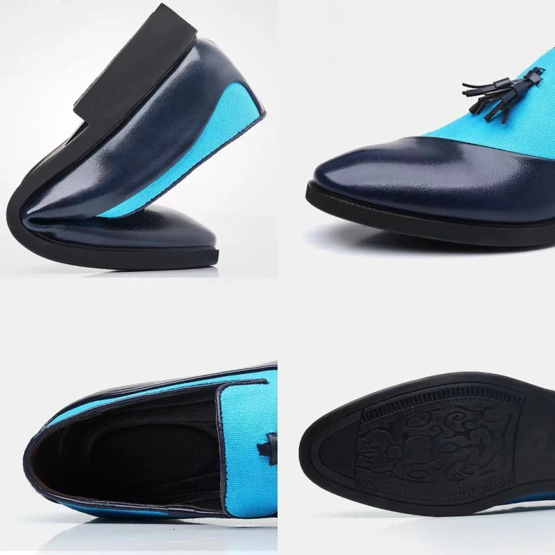 Men's Formal Shoes Versatile Men Shoes British Style Business Shoes Fashion Casual Men Loafers 2025 Trend Zapatos Para Hombres