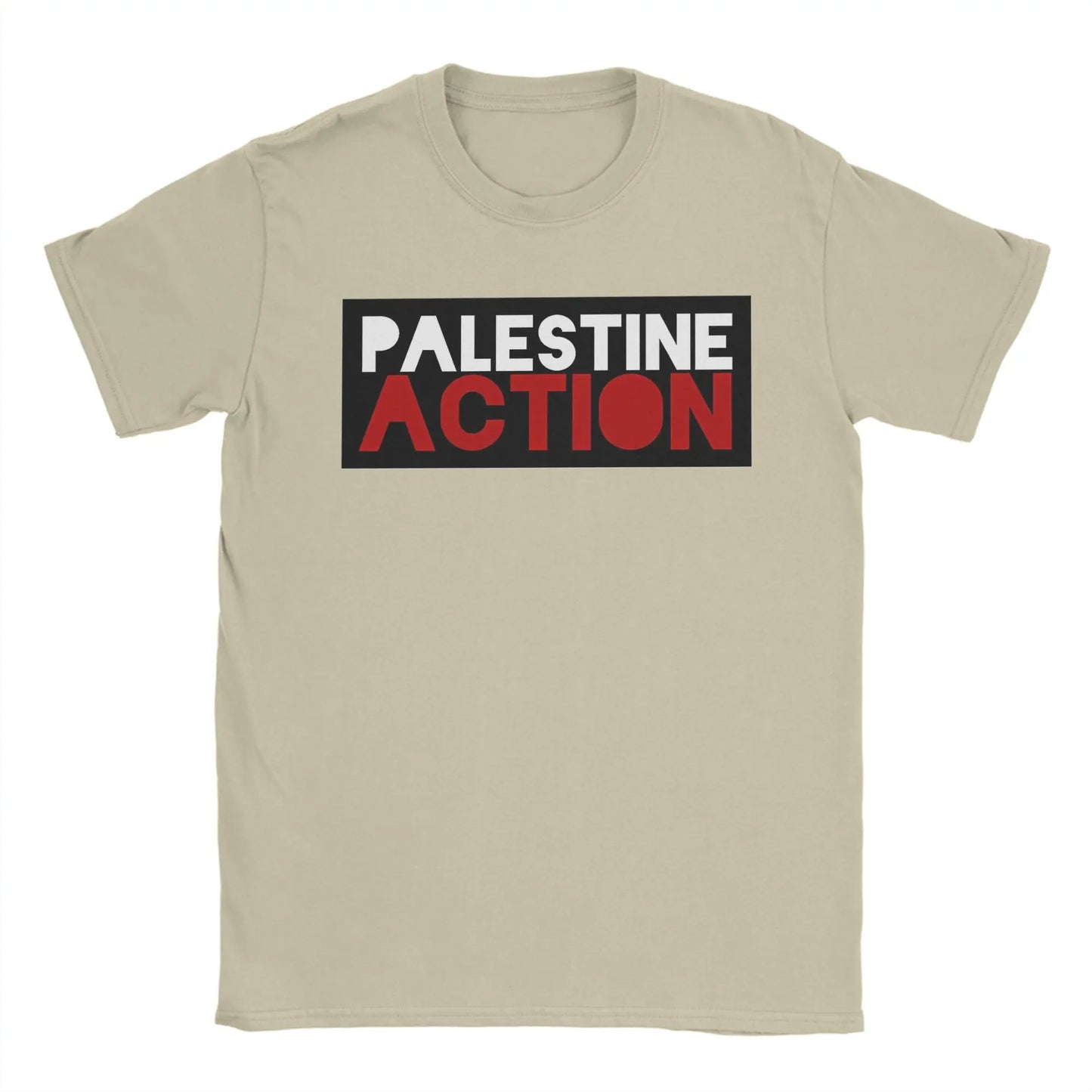 Palestine Action Palestinian T Shirt Summer  100 Cotton T-Shirts For Man Novelty Casual Tee Shirt Short-Sleeve Vintage Tops