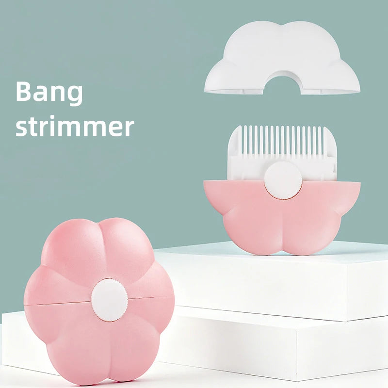 Hair Cutting Trimmer Combs 2 In 1 Double Sided Manual Bangs Cutter Shaving Remover Thinning Beauty Haircut Styling Accessory