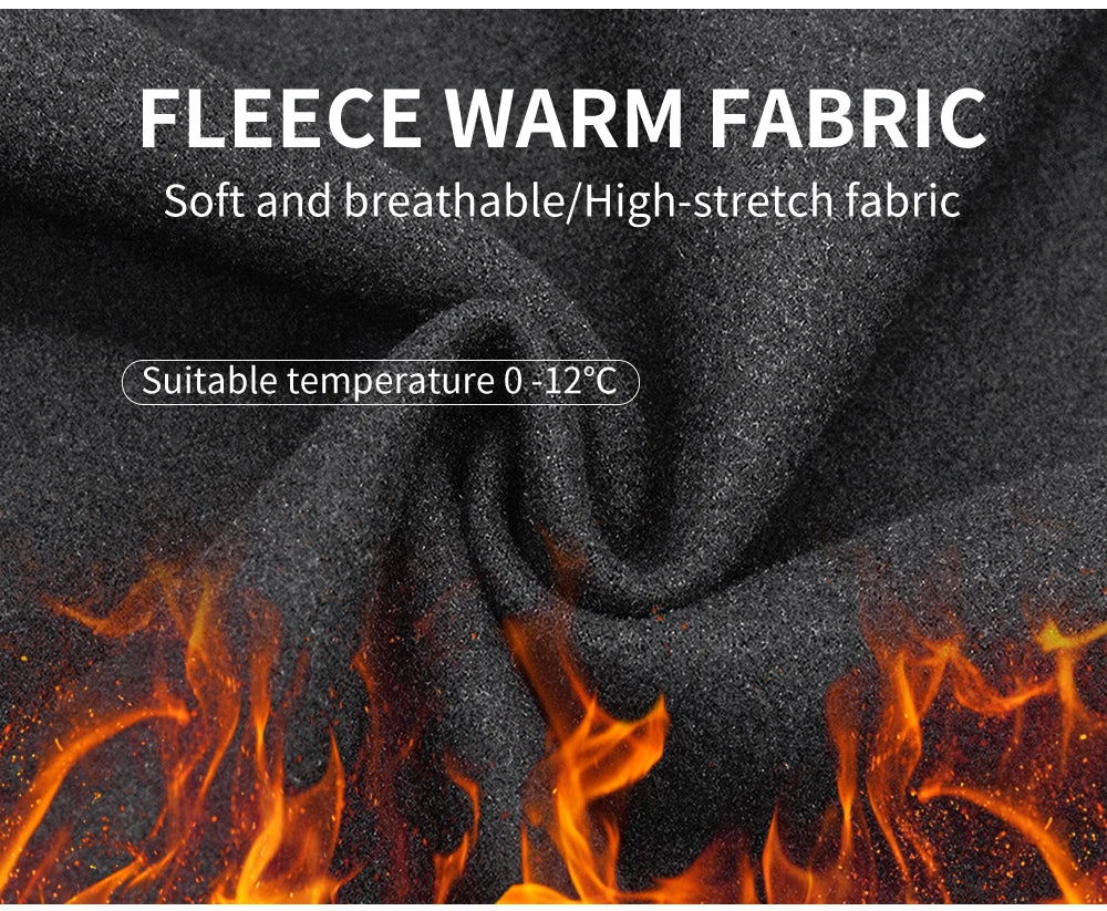 WOSAWE Winter Autumn Cycling Clothes Riding Suits Bicycle Men Long Sleeves Jacket Thickening Windproof Bike Jackets