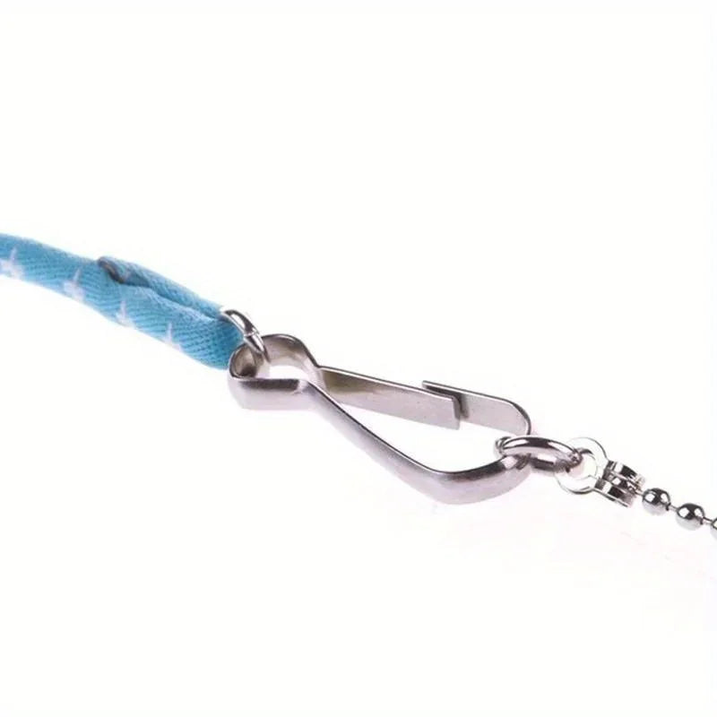 New Small Pet Adjustable Soft Strap Leash Bird Parrot Mouse Hamster Ferret Rat Pet Pig  Hamster  To Prevent