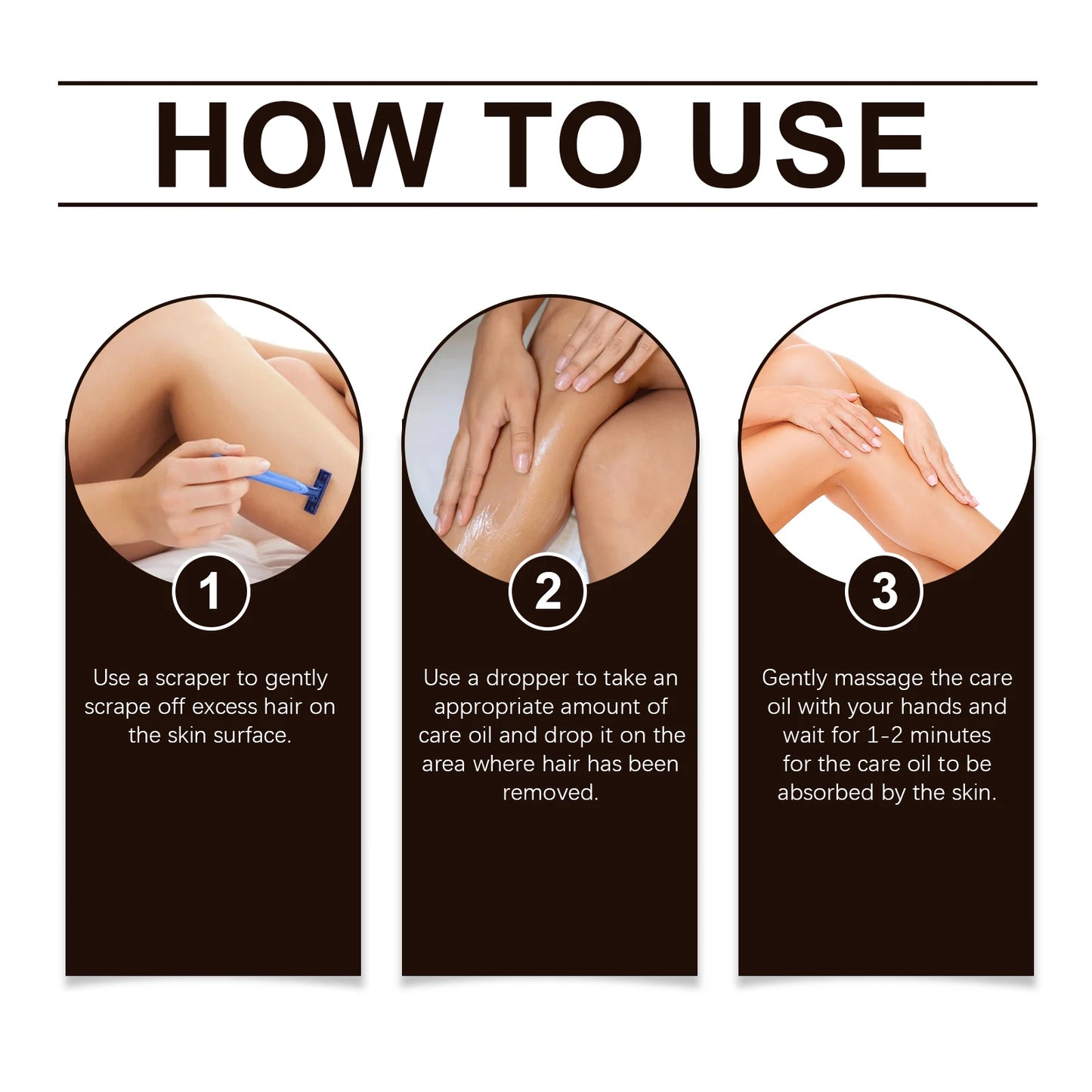 Cyperus Rotundus Depilatory Oil Formula Of Multiple Plant Essential Oils Slows Down Stimulation Of Hair Growth Nourish Protect