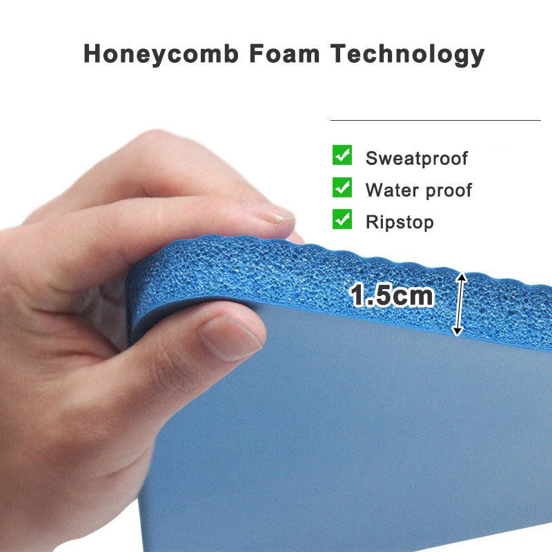 1.5 Cm Extra Thick Yoga Mat Comfortable Non-slip Shock Absorbing Elbow Mat Knee Mat  Exercise Slimming Pilates Gymnastics Mat