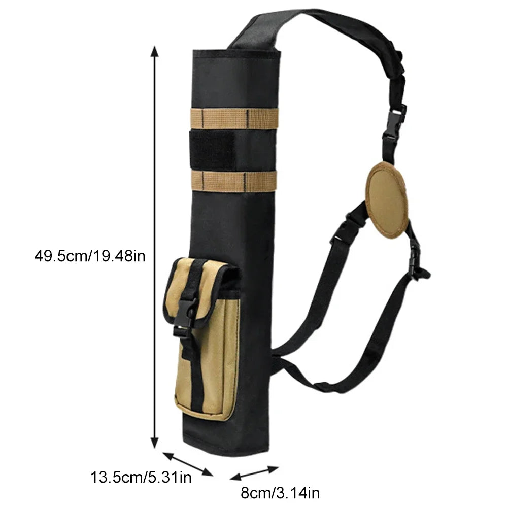 Archery Arrow Quiver Holder Adjustable Waist Hanged Carry Bag Arrow Holder for Arrows Bow Hunting and Target Practicing