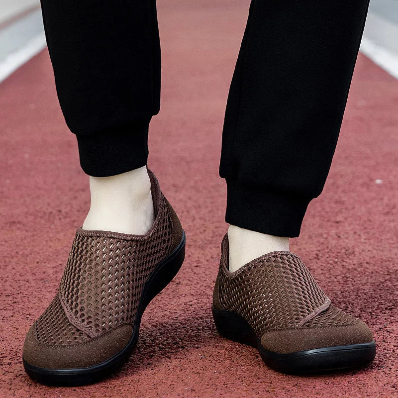 New Casual Orthopedics Wide Feet Swollen Shoes Thumb Eversion Adjusting Sneakers Comfortable Couple Diabetic Shoes Walking Shoes