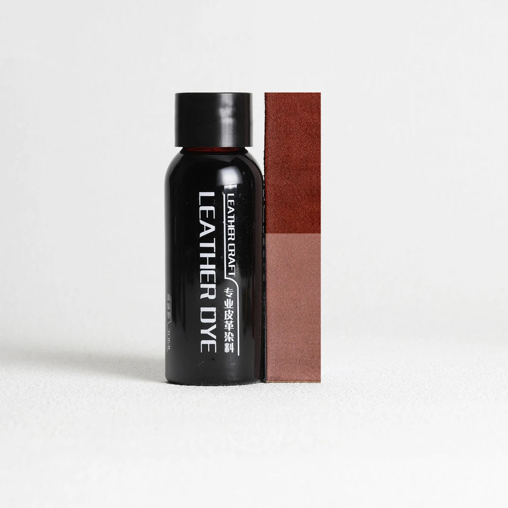 Leather Dye Color Paint DIY Leather Art Leather Product Refurbishment Dyeing Agent Adjustable Diluted Alcohol Leather Dye