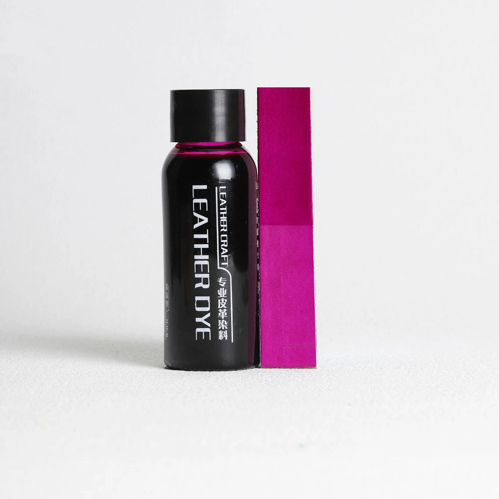 Leather Dye Color Paint DIY Leather Art Leather Product Refurbishment Dyeing Agent Adjustable Diluted Alcohol Leather Dye