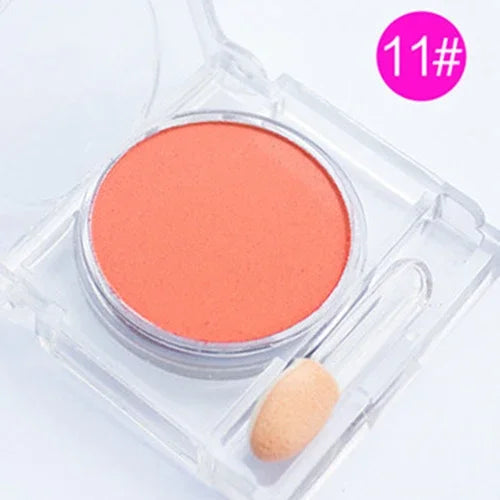 Monochrome blush Matte Natural Cheek Color Brightening Face Waterproof Facial Contouring Makeup Blush Powder Soft Makeup