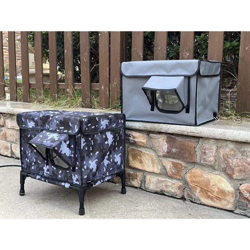 Cat litter Outdoor heating and insulation Cat litter Foldable  cage  delivery room Pet house Universal in all seasons