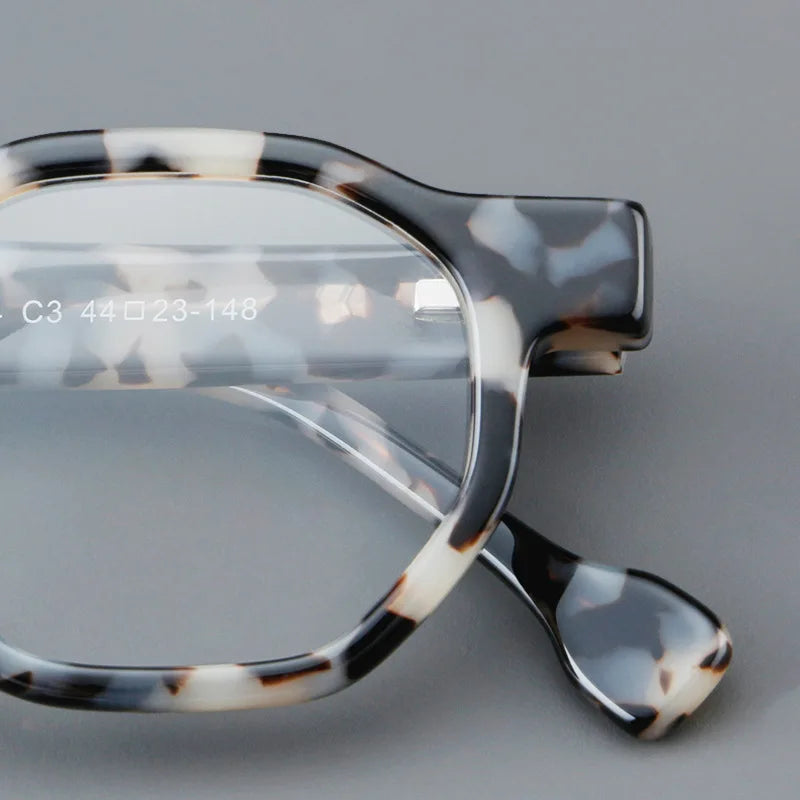 2024 New Plate Glasses Frames Retro Polygonal Men And Women Glasses Frames Round Frame Optical Prescription Glasses Frames 2114
