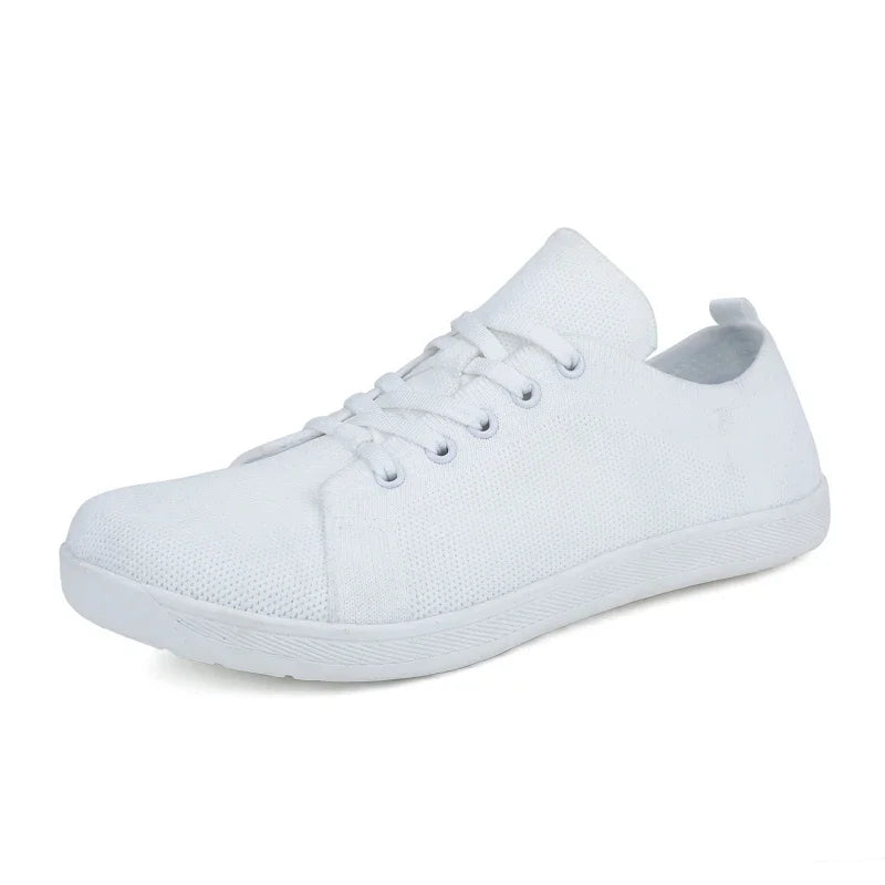 Wide Barefoot Flats Shoes For Women Outdoor Women's Sneakers Minimalist Shoes Wide Toe Soft Soles Walking Shoes Men Sneakers