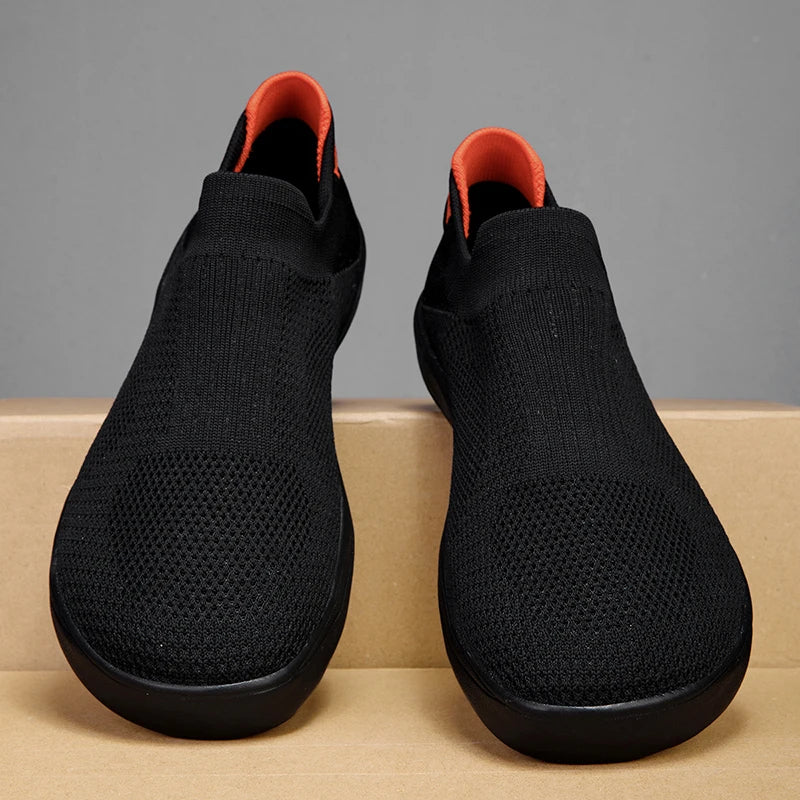 Men's wide shoes, large size casual shoes, suitable for people with fat feet wide feet, soft and light walking shoes