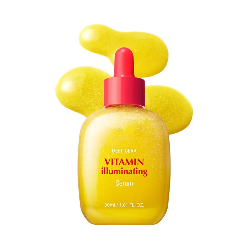 Korean Skin Care Vitamin Illuminating & Bakuchiol Face Serum Vitamin C Niacinamide Anti-Aging Serum Brightening Firm Skin 30ml