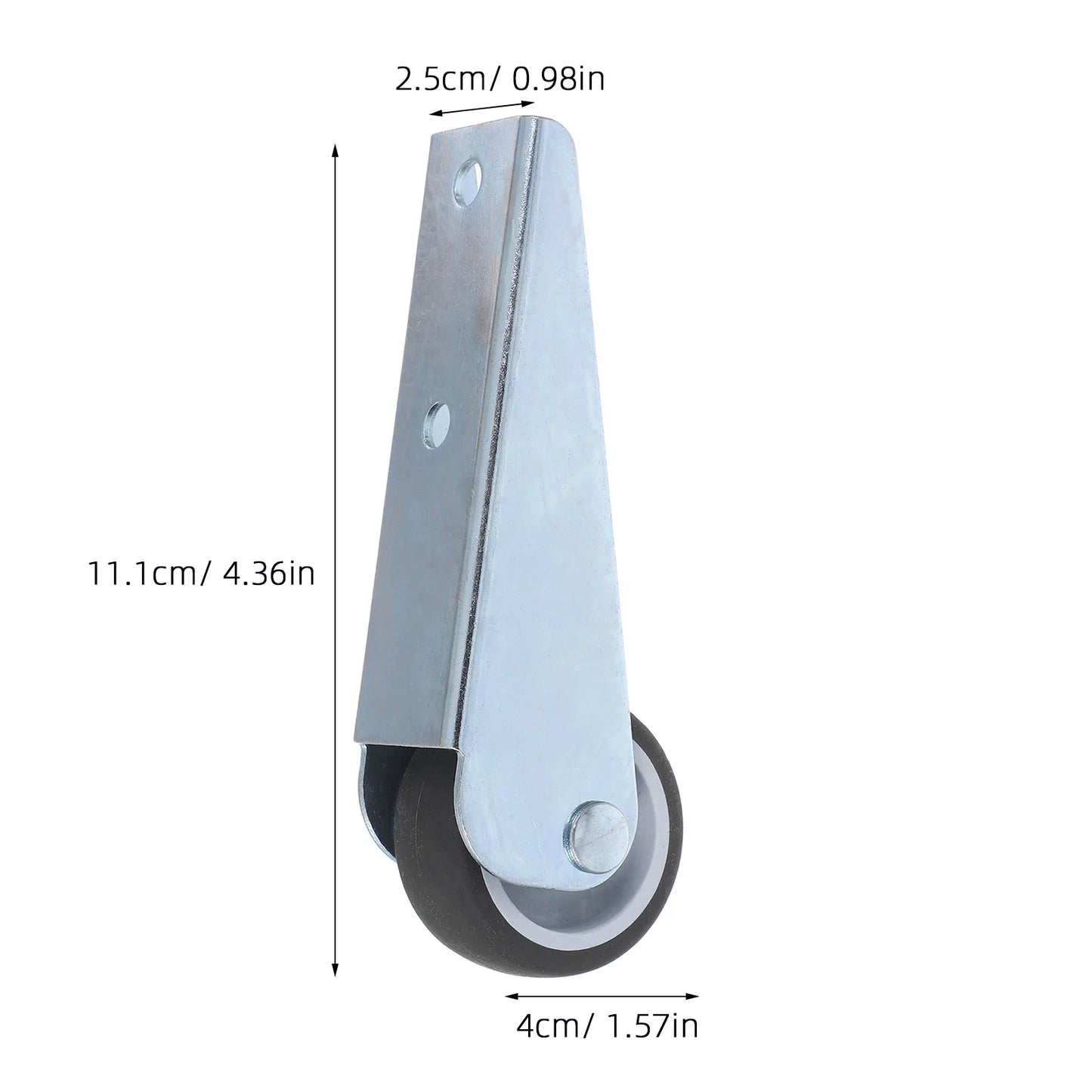 2pcs Sliding Door Roller Replacement Gate Wheels Sliding Shaft Rubber Wheel Anti-Sag Side Or Bottom Mount Support Wheels