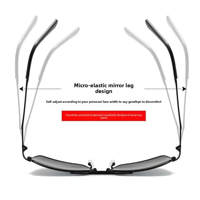Pilot Myopia Glasses for Men UV Protection Driving Sunglasses Anti Glare Eyewear Near Sight Glasses Diopter To -4.0