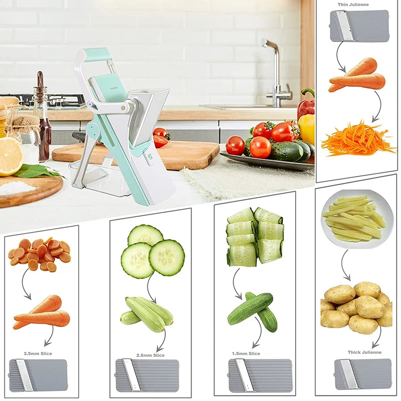 Vegetable Cutter Multifunctional Vegetable Cutter Lemon Slicing Kitchen Grater Meat Cutter Not Hurting Your Hands Kitchen Tool