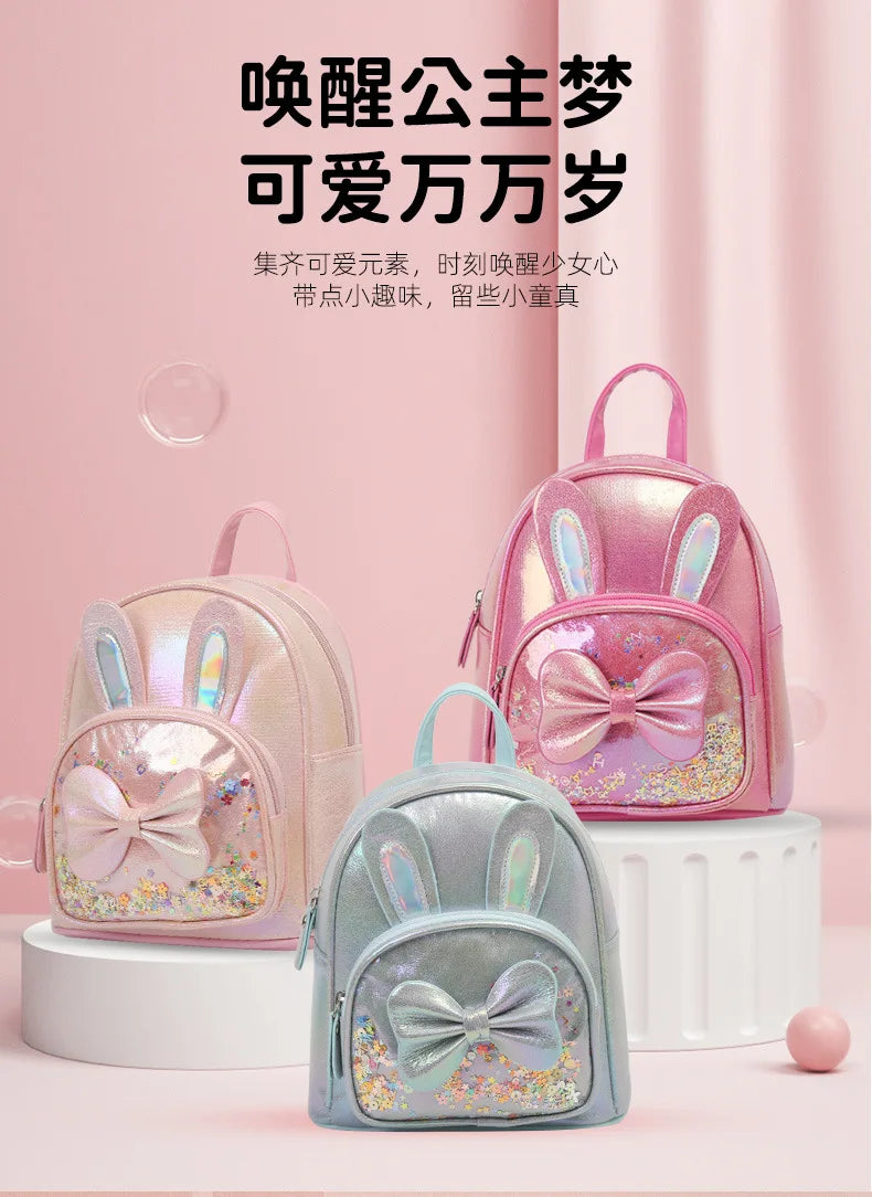 New Shoulder Bag Fashiona Cute Sequined School Bag Personalized Trendy Girl Bags Back To School Large Capacity Vacation Backpack