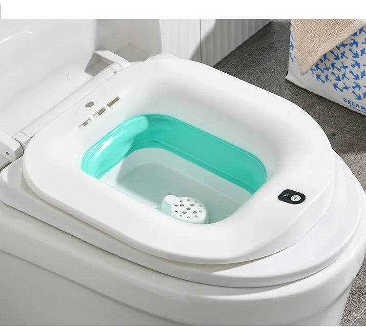 Electric Bidet Massage Hemorrhoids Care Wash Ass Fumigation Medicine Tub Elderly Pregnant Women Maternity Confinement Basin