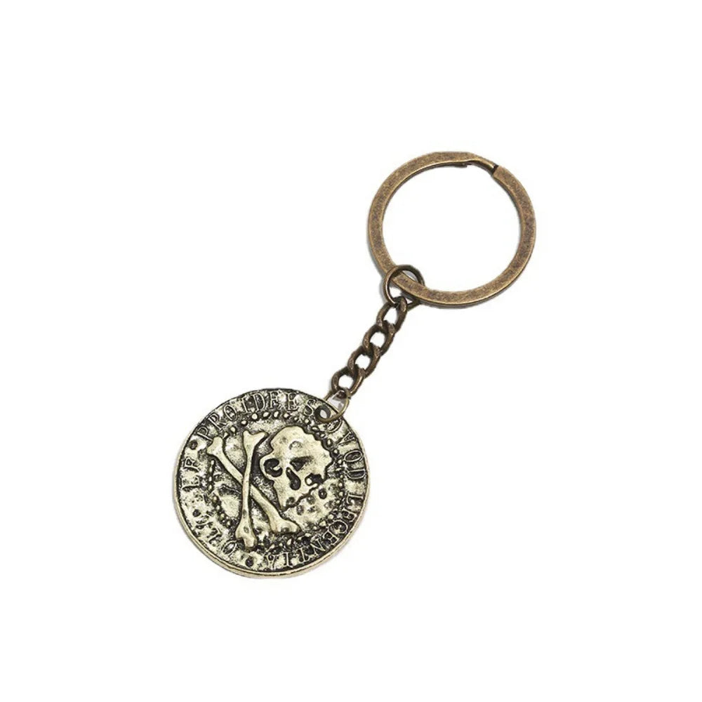 Movie Game Uncharted 4 Nathan Drake Necklace Cosplay Leather Chain Vintage Pendant Necklace Jewelry Gift For Men Boys Collar