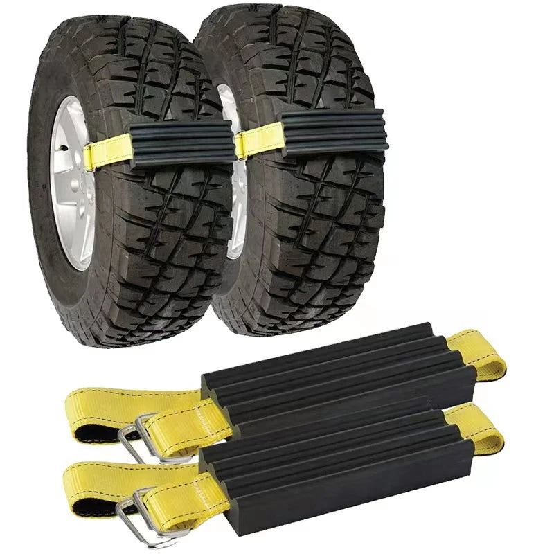 1 Pair Of Anti Sinking Board Beach Off-road Vehicle Escape Board Self Rescue Device Mud And Snow Outdoor Escape Tool