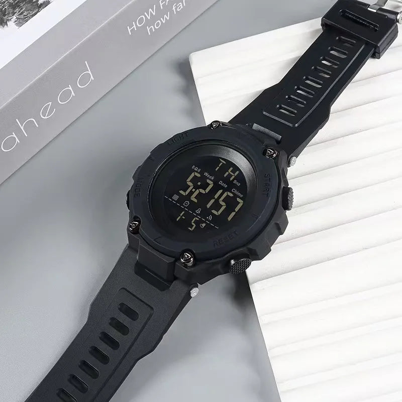 Digital Sports Watch for Men Waterproof Luminous Men's Sport Watches Alarm Clock Military Kids Student Electronic Watches ﻿