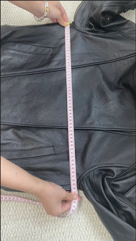 100% Real Sheepskin Jacket Woman Brown Biker Genuine Leather Jackets High Quality Outerwears Fall Clothes 2025 Women дубленка