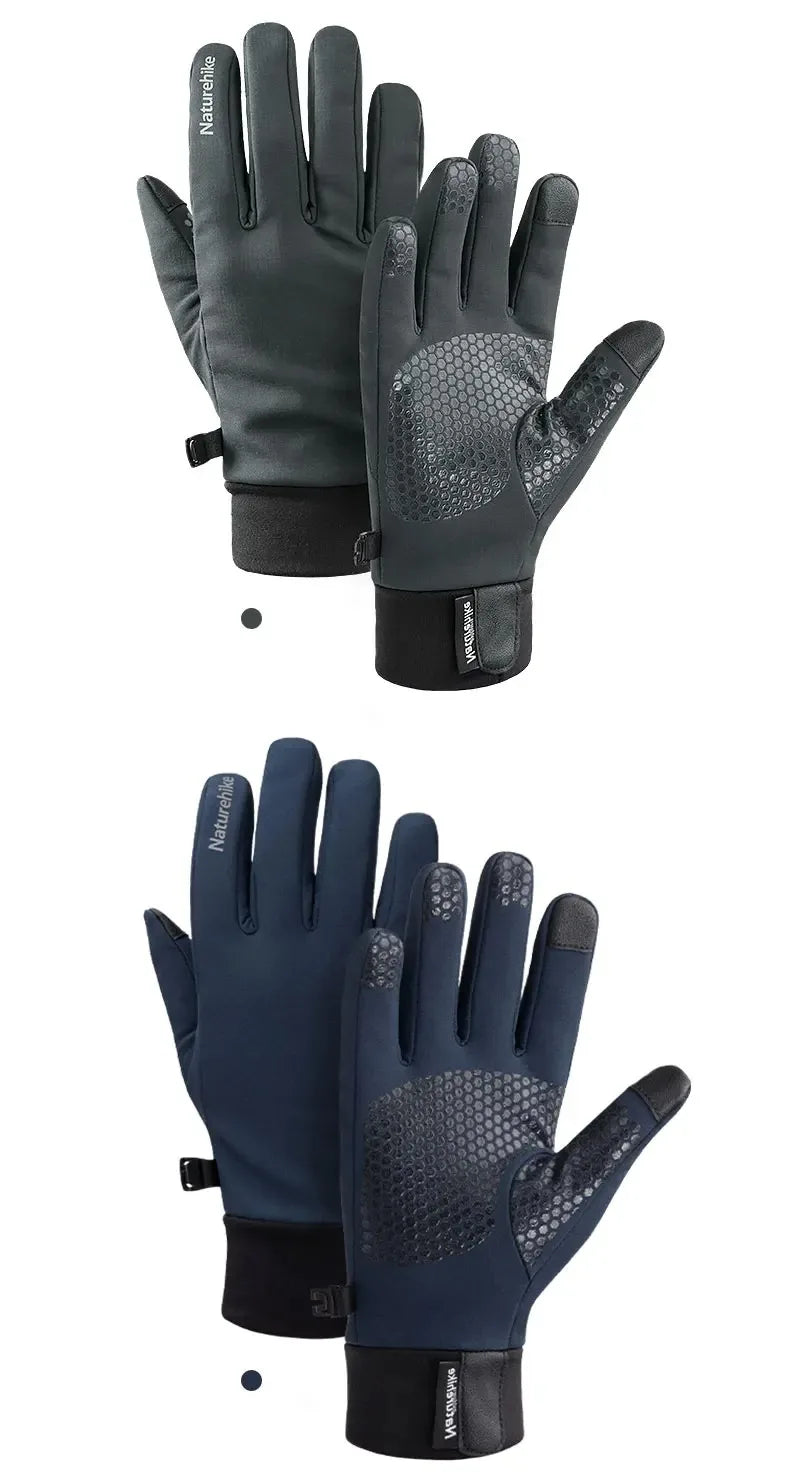 Naturehike Winter Gloves Men's Women's Gloves Motorcycle Gloves Ski Gloves Cycling Running Hiking Gloves Winter Fishing Gloves