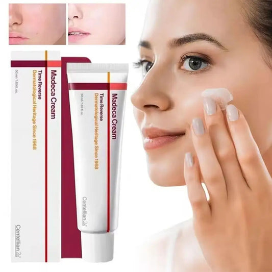 Korean Centella Asiatica Firming Face Cream - Daily Nourishing Moisturizing Anti-Wrinkle Spot-Smoothing Dry Skin Care