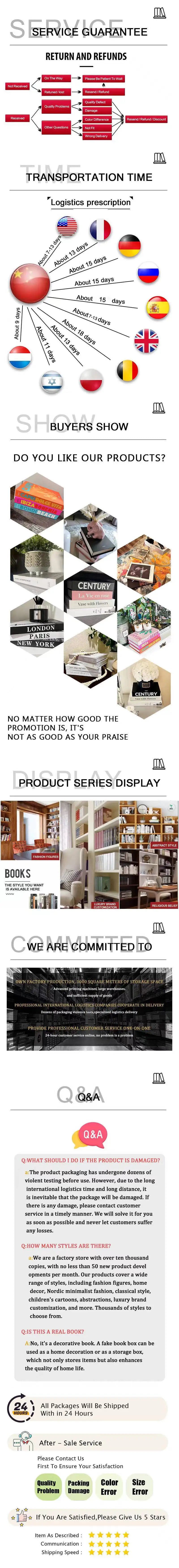Islamic Luxury Fake Book Decorative Books Storage Box Coffee Table Interior Decoration Kaaba Mosque Muslims Bedroom Home Decor