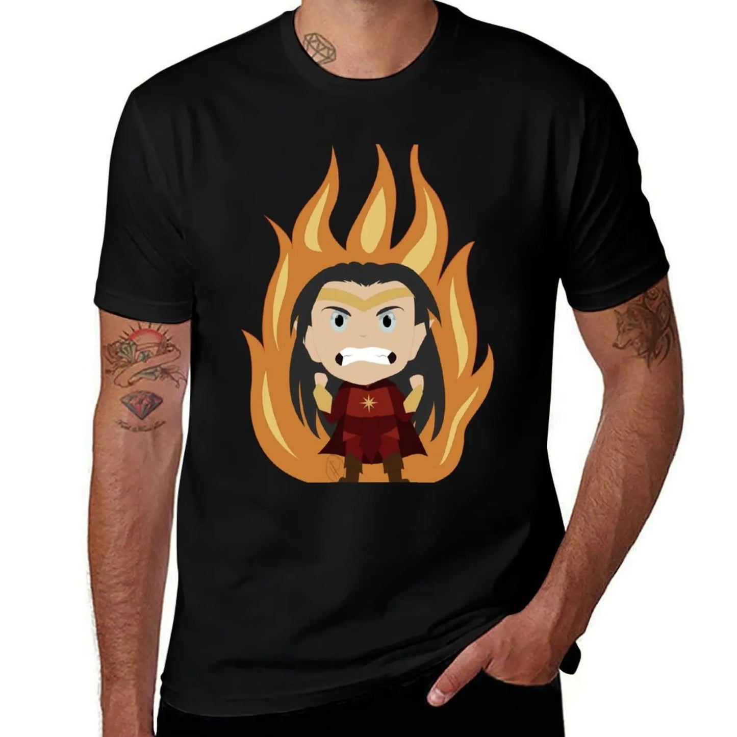 high 100% t shirts cotton quality man t brand luxury T-Shirt man cotton t for shirts man Feanor T-Shirt shirts