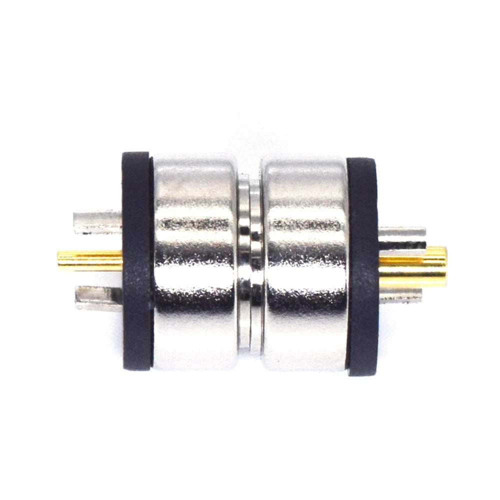 1Pair 2/3/4/5/6Pin waterproof high current magnet suction spring pogo pin male female probe DC power charging magnetic connector